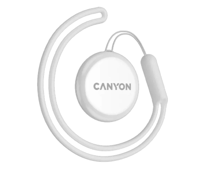 Akcesoria GSM i GPS CANYON Smart Tag OnTag 1 Lokalizator iOS Biały CNE-PT01SW